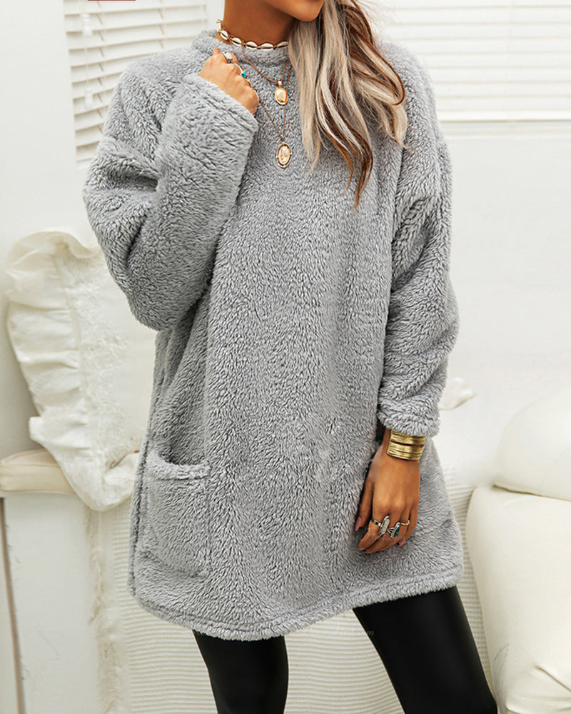 Thora - Varmere længere pullover