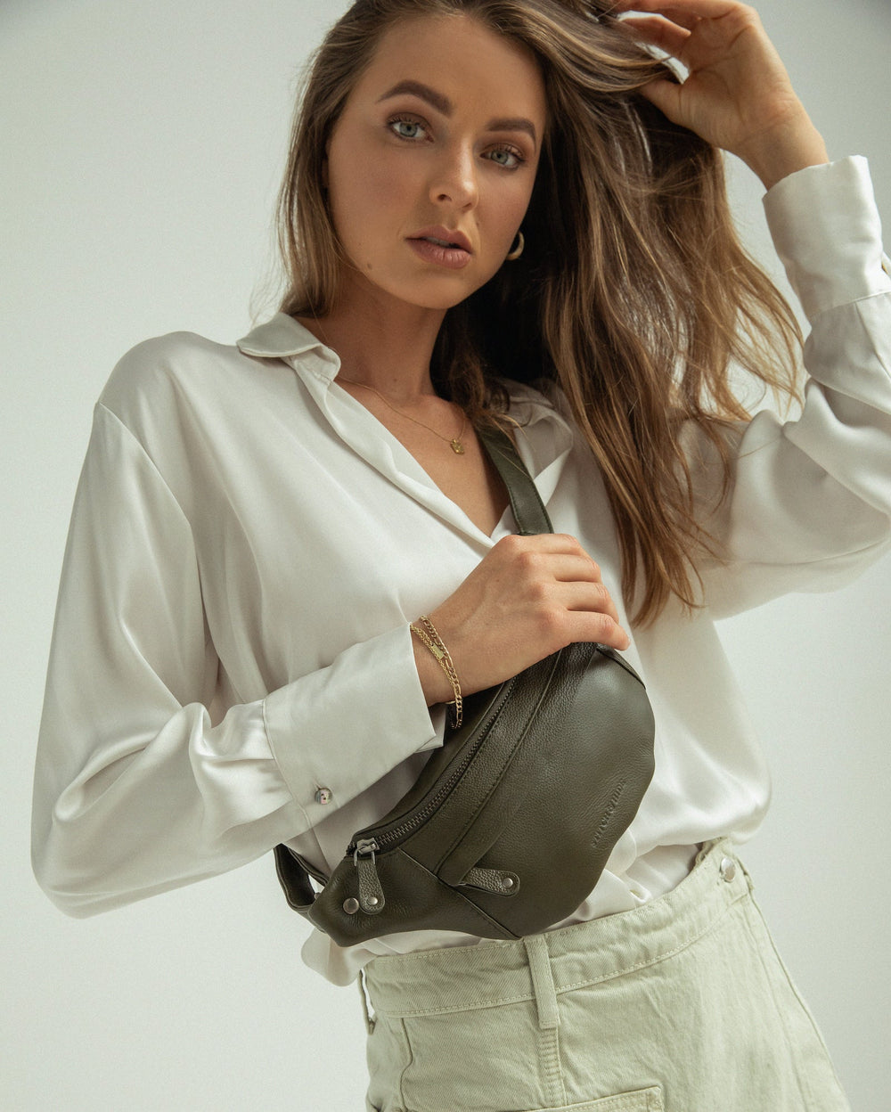 Stitch & Hide Bailey læder hoftetaske