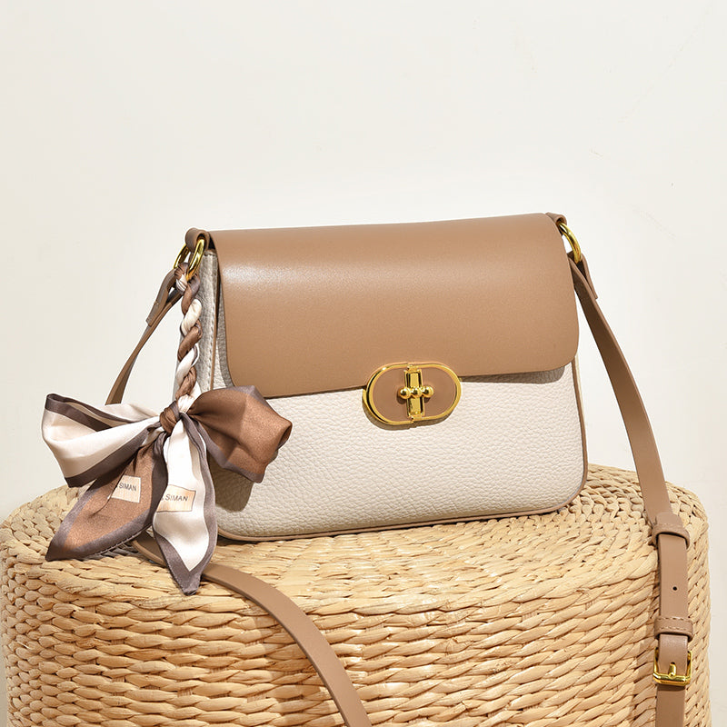Safira Vegan Leather Shoulder Bag