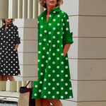 MODA Vintage Langærmet Kjole
