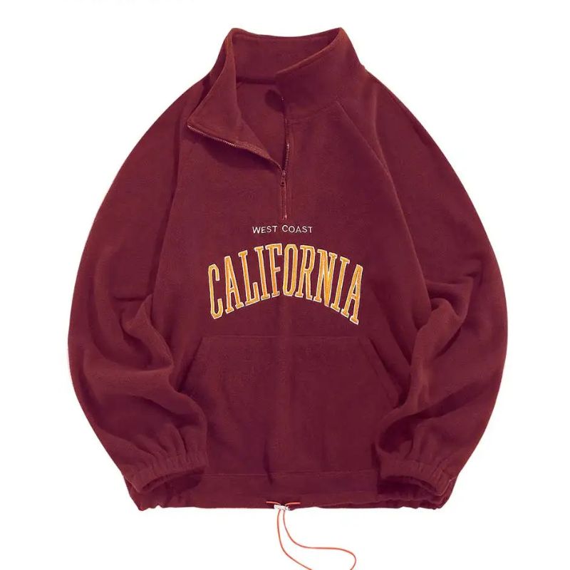 Sierra - Casual sweatshirt med høj krave