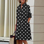 MODA Vintage Langærmet Kjole