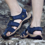 MODA Sandaler i ægte læder til mænd