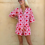 Scarlett - Chic jumpsuit med geometrisk print