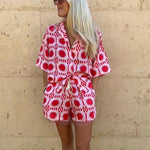 Scarlett - Chic jumpsuit med geometrisk print