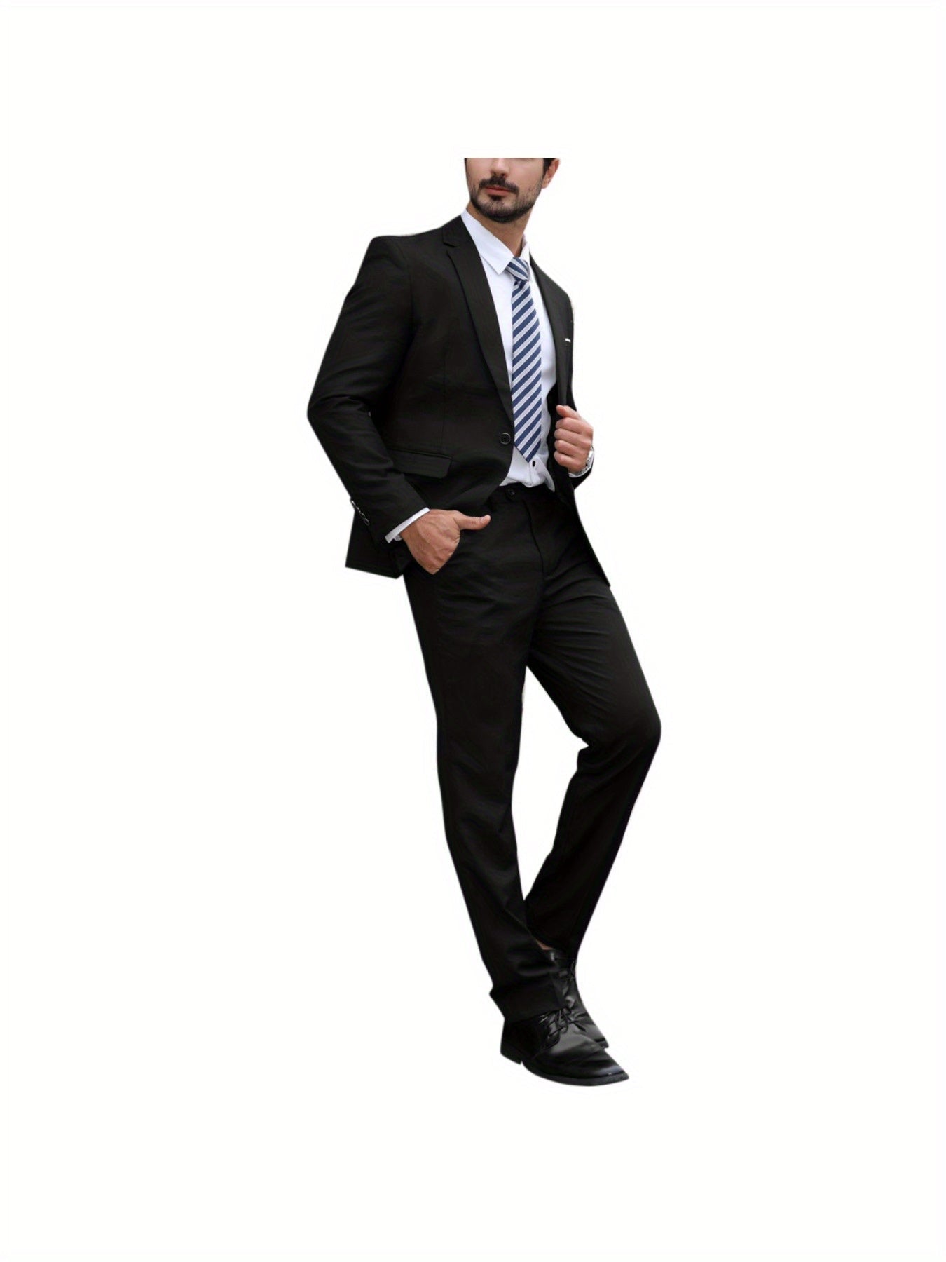 Andrew - 2-delt sæt til mænd bestående af en enkel business-blazer og bukser