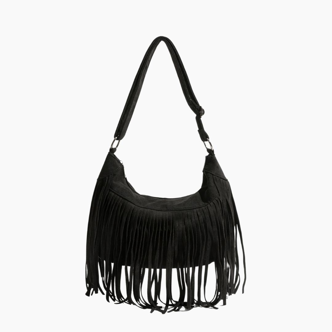 Sloane Suede Shoulder Bag