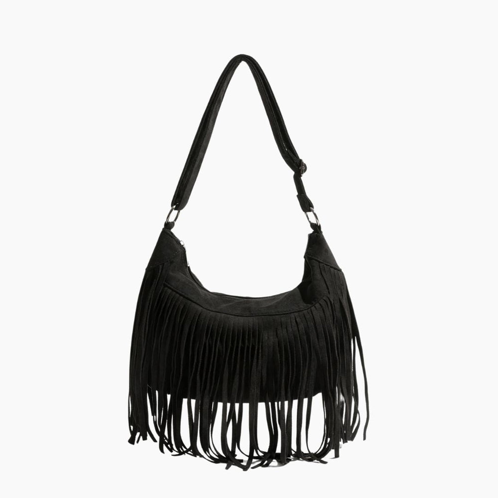 Sloane Suede Shoulder Bag
