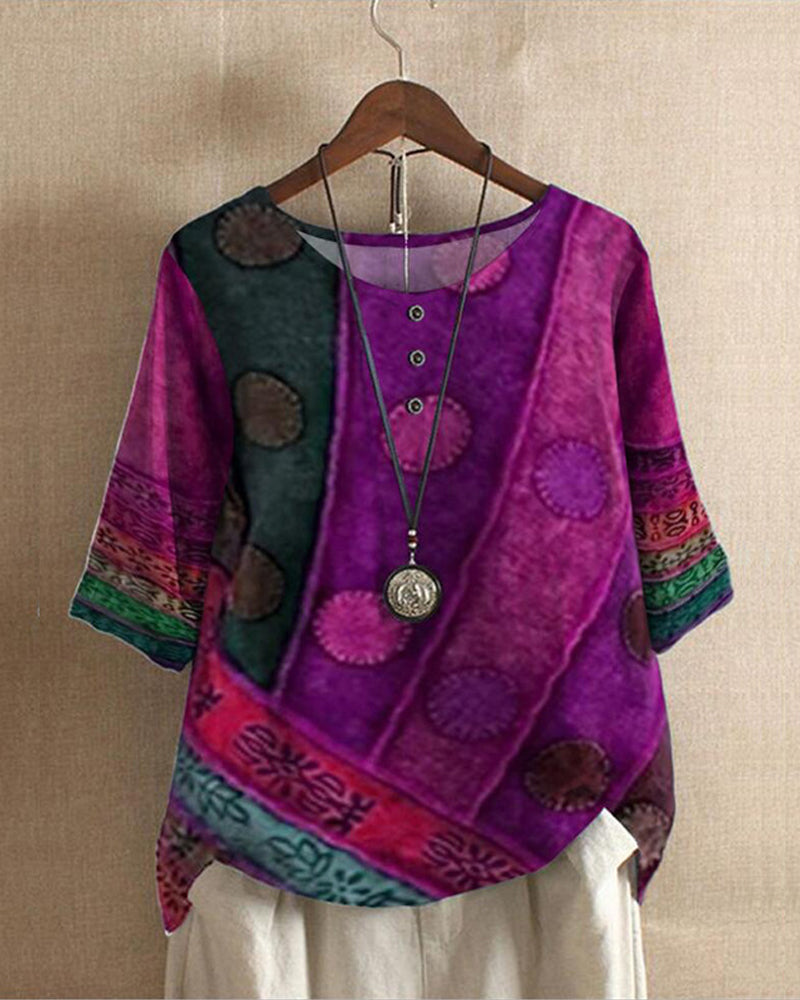 Joy | Vintage Boho Top