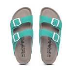 MODA Bløde kork dame sandaler med to spænder
