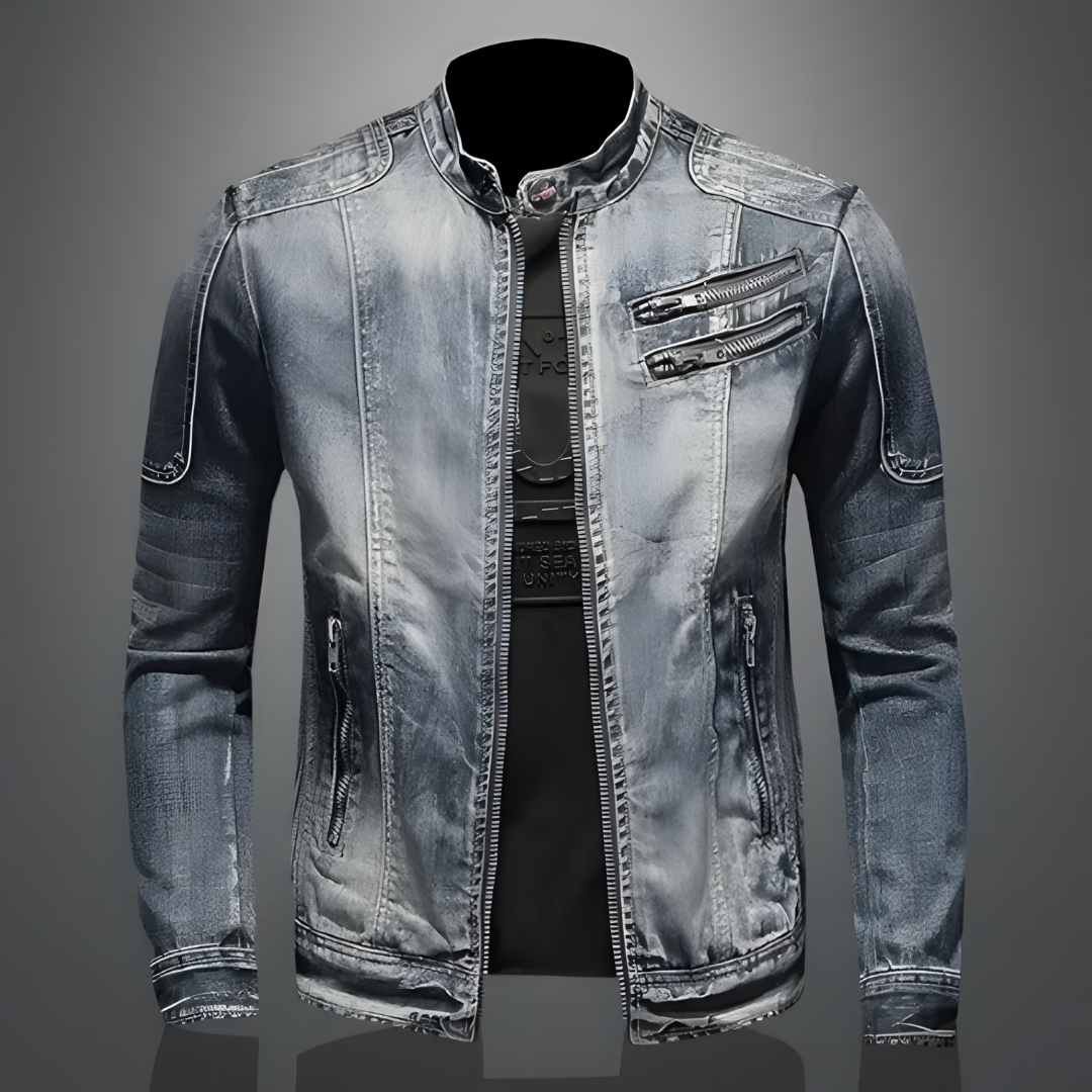 Denimjakke til mænd
