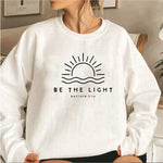 Selene - Sweatshirt "Be the Light"