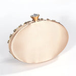 Adelaide - perle- og krystaludsmykket blomsterclutch