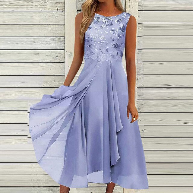 LINNA- Stilfuld sommerkjole