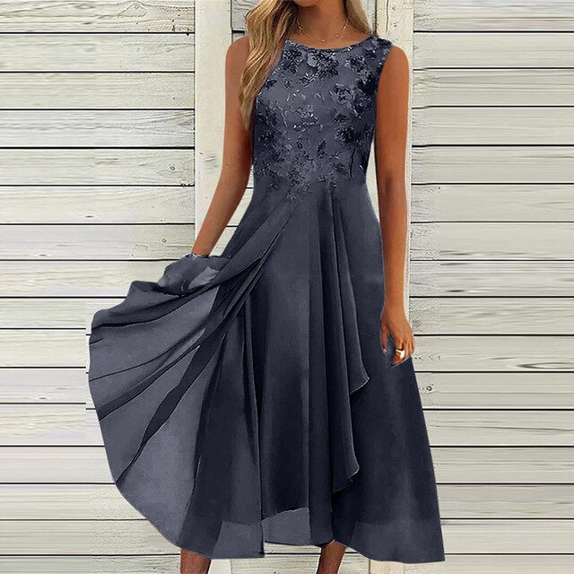 LINNA- Stilfuld sommerkjole