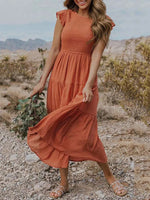 Leana - Kjole - Rynket bryst