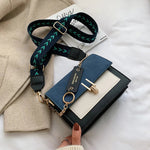 Clarissa - Chic skuldertaske med kontraststrop