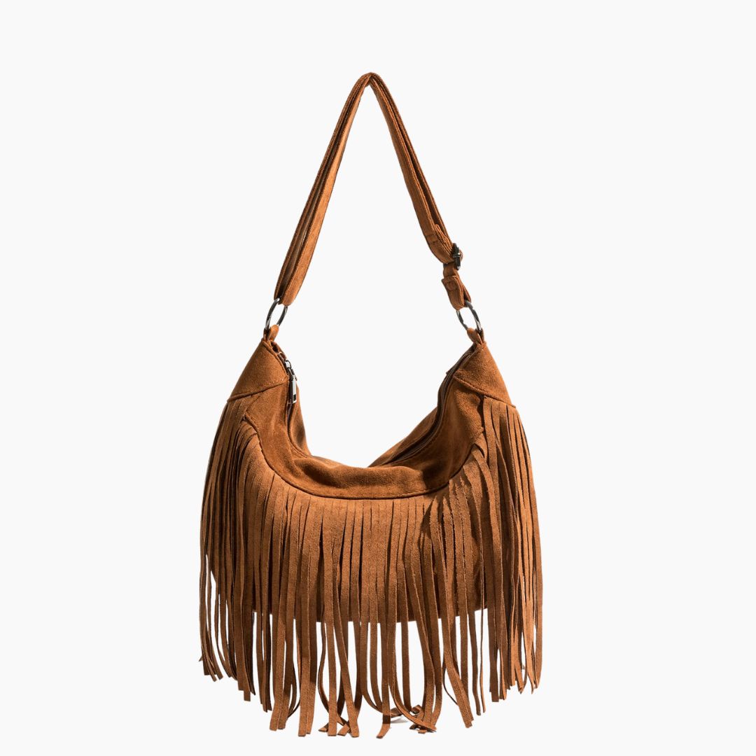 Sloane Suede Shoulder Bag