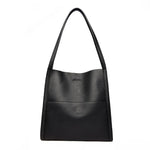 Jula - Ensfarvet crossbody-taske i ægte læder