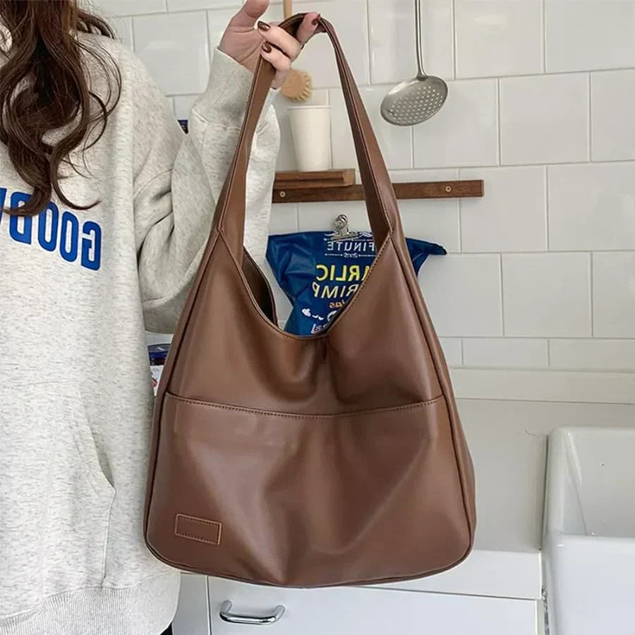 Ida - Tidløs Hobo-taske i læder for ubesværet elegance
