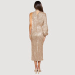 Clarice - Asymmetrisk One Shoulder Pailletkjole