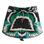 Naomi - sæt med grafisk print og kimono og shorts