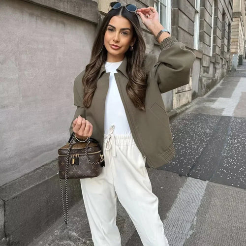 Claire Casual Bomber