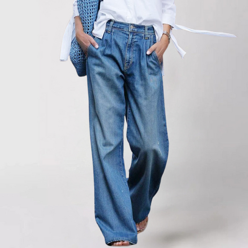 Wide-Leg Jeans | Denim | Casual og Komfortabel