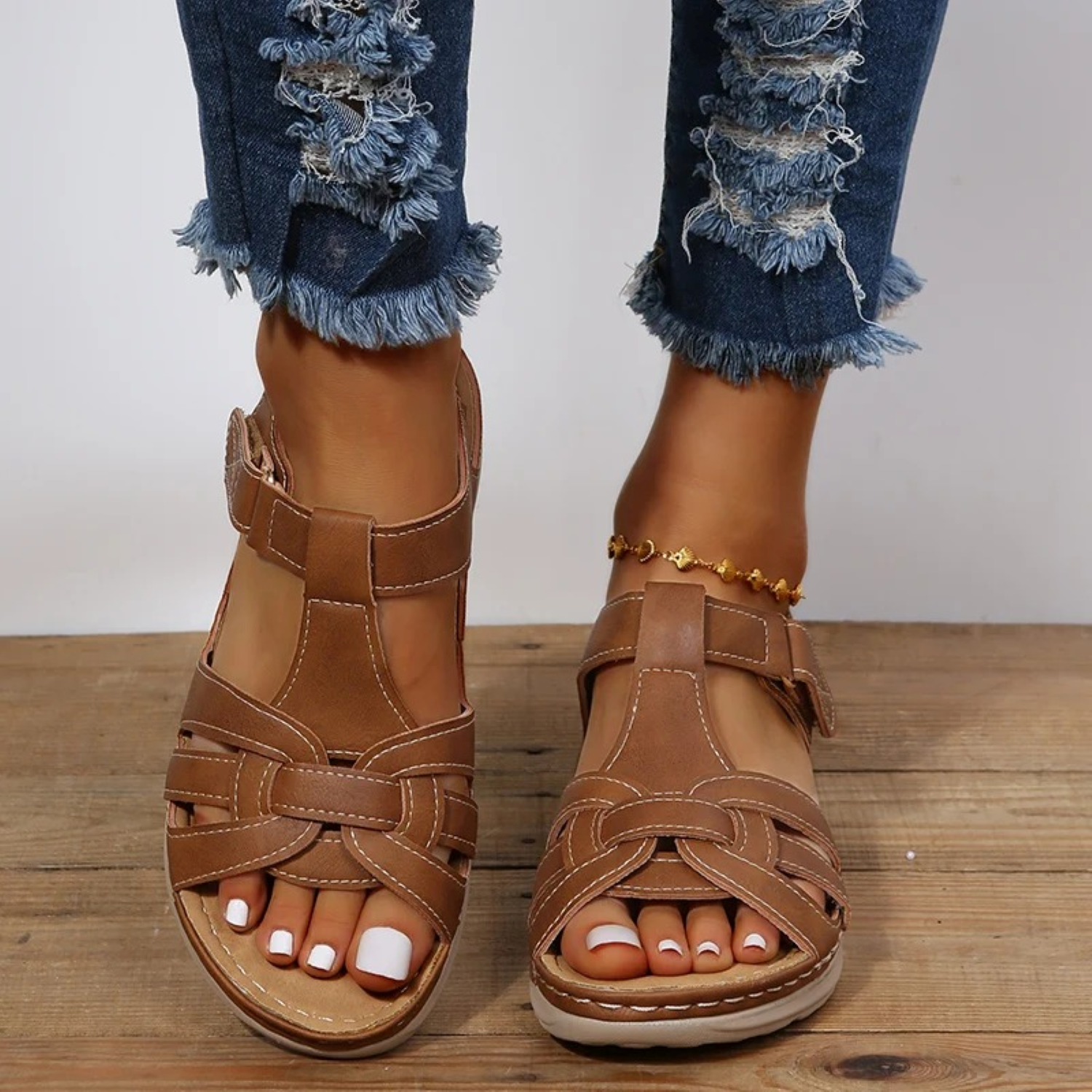 MODA ortopædiske dame sandaler med stropper
