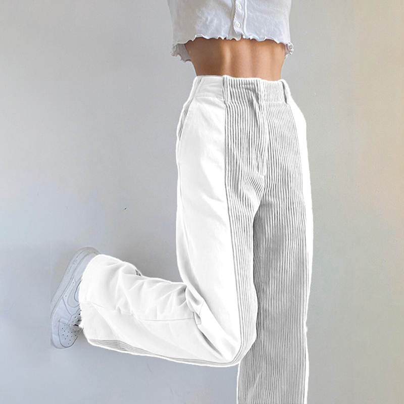 Jasmine | Styliske lige bukser i corduroy