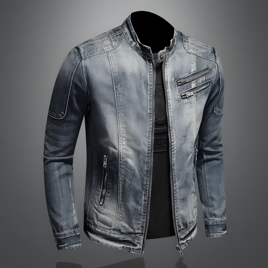 Denimjakke til mænd