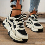 Stilfulde sneakers til kvinder med høj sål