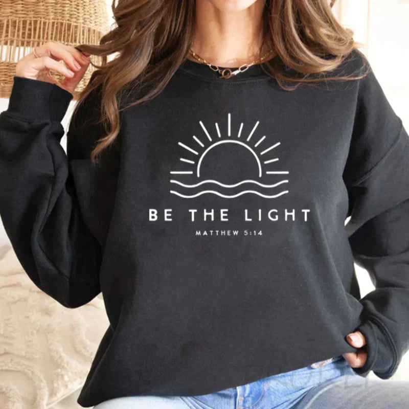 Selene - Sweatshirt "Be the Light"