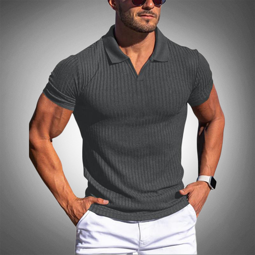 Velford - Luxe slim fit poloshirt