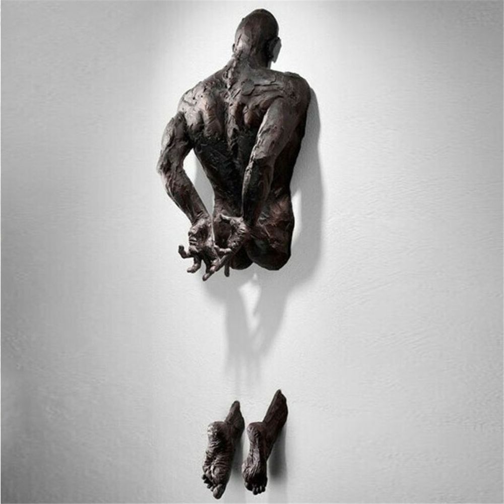 3DVisio | Gennem Væg Figur Skulptur