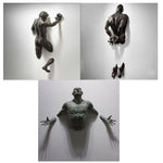 3DVisio | Gennem Væg Figur Skulptur