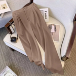 MODA Lange ærmer jakke, moderne sort dame blazer