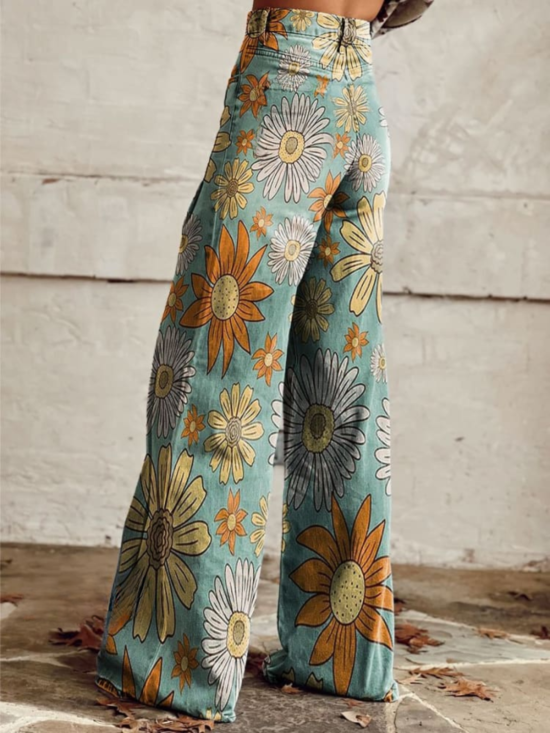 Vide Jeans | Mælkebøtteprint | Retro og Legende