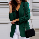 MODA Løs sort dame blazer