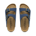 MODA Bløde kork dame sandaler med to spænder