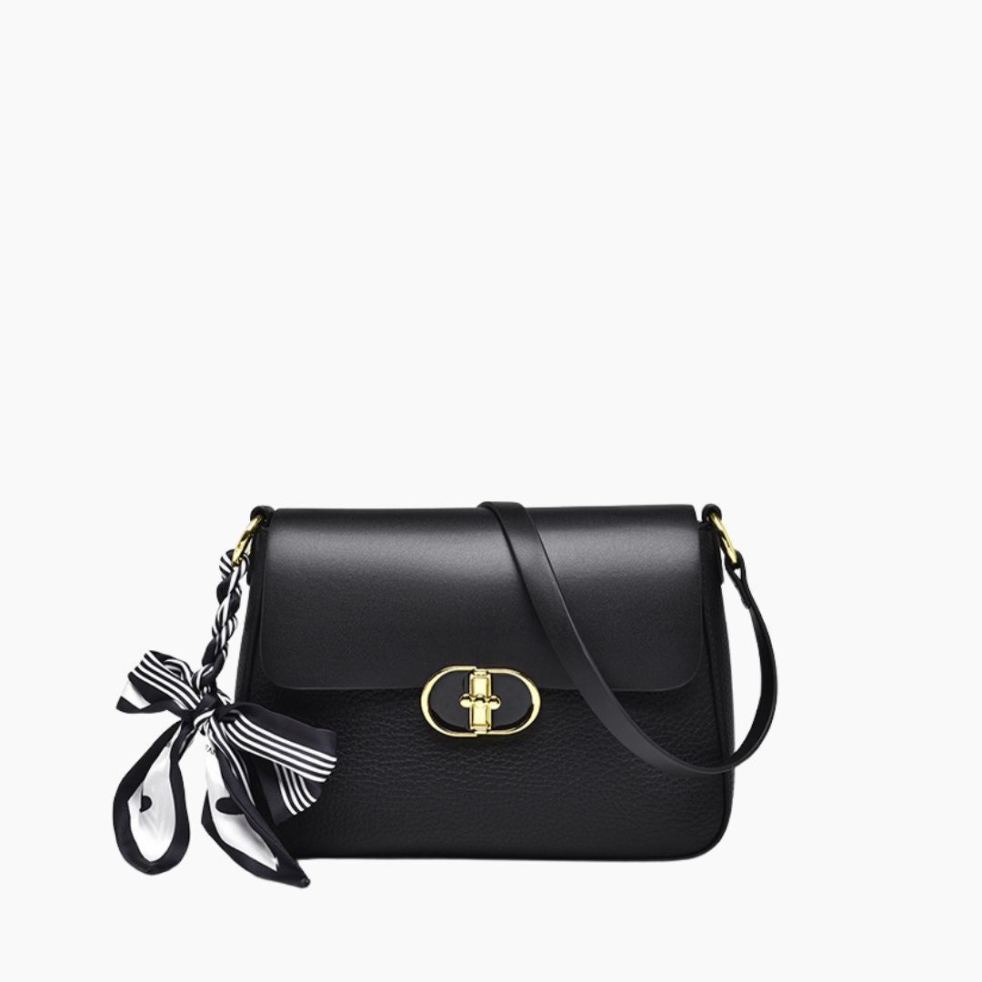 Safira Vegan Leather Shoulder Bag