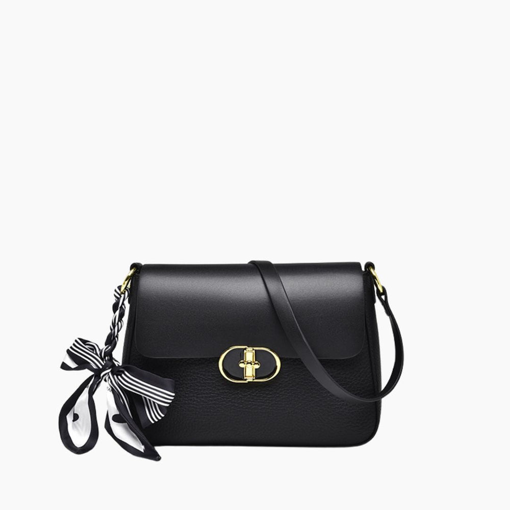 Safira Vegan Leather Shoulder Bag