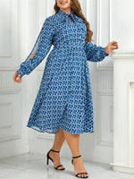 Alea - Plus size-kjole - Elastisk talje