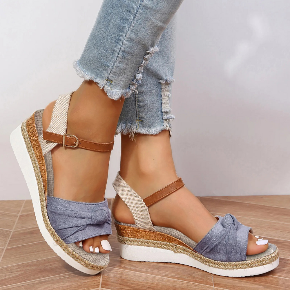 MODA Skridsikre dame sandaler med tyk sål i strandstil
