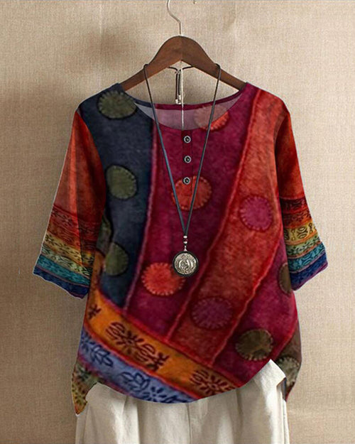 Joy | Vintage Boho Top