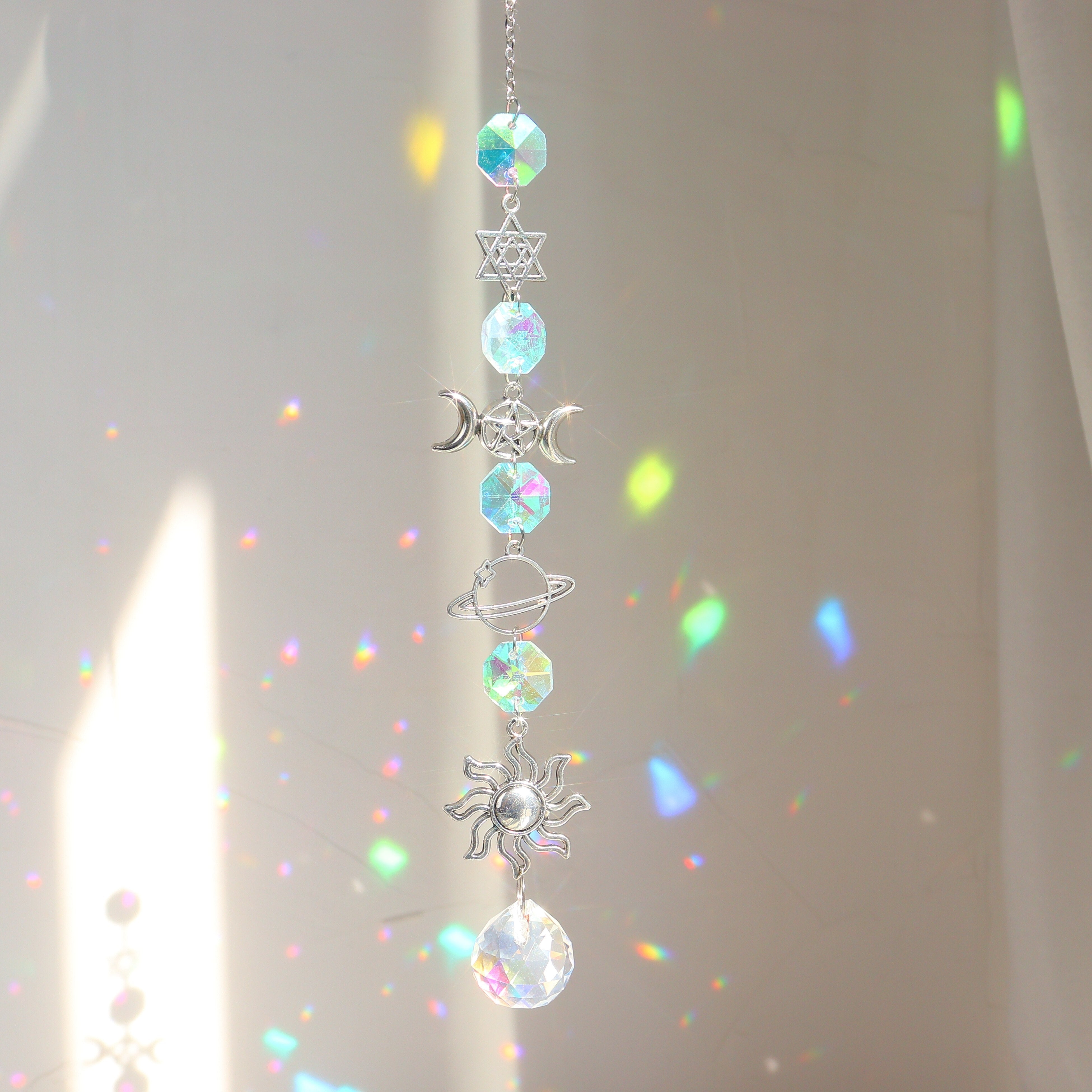 SunLit | Hængende Krystaller - Bring Et Touch Af Elegance og Lys Til Dit Boligrum