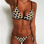 MODA Bikinier med trekantet bandage i to dele