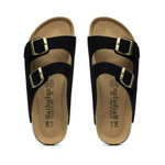 MODA Bløde kork dame sandaler med to spænder