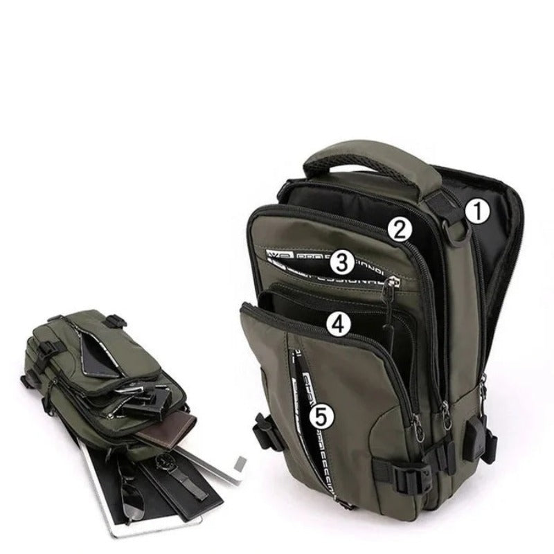VersaCarry Multifunktionel Crossbody-taske