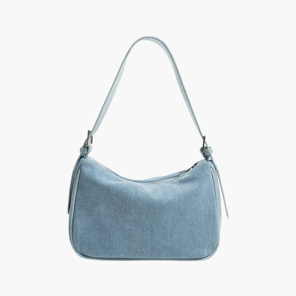 Anna Denim Shoulder Bag
